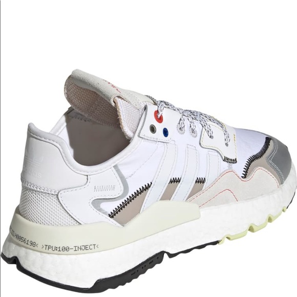 Adidas Nite Jogger ORBGRY/FTWHT/HIRERE - Picture 13 of 15